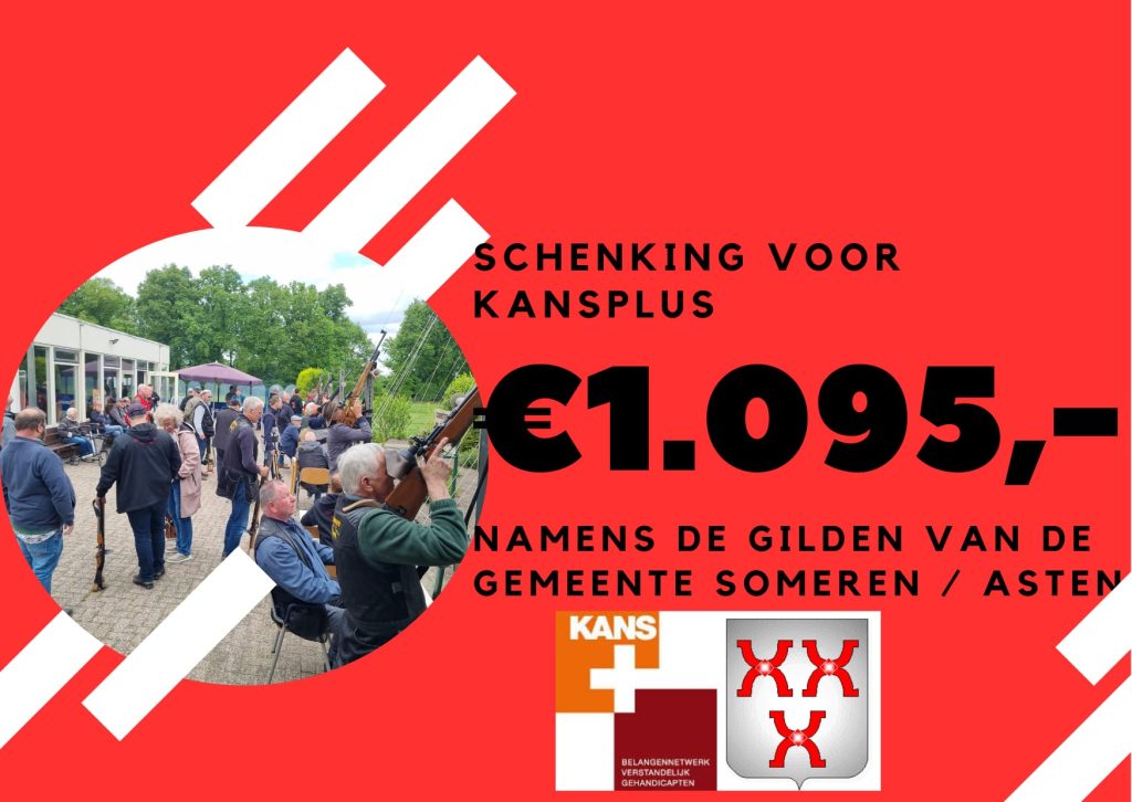 Gilde Sint Lambertus doneert aan Kansplus