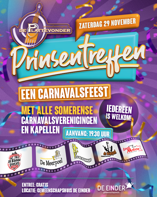 Prinsentreffen in Someren-Eind