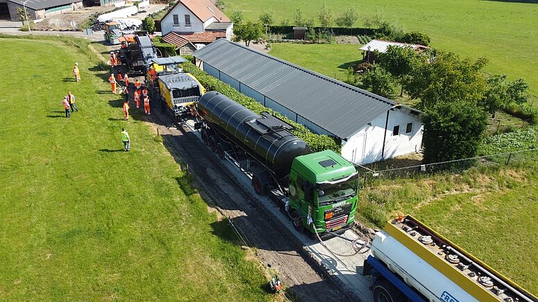 Duurzaam asfaltonderhoud aan de Teunis Spekbaan