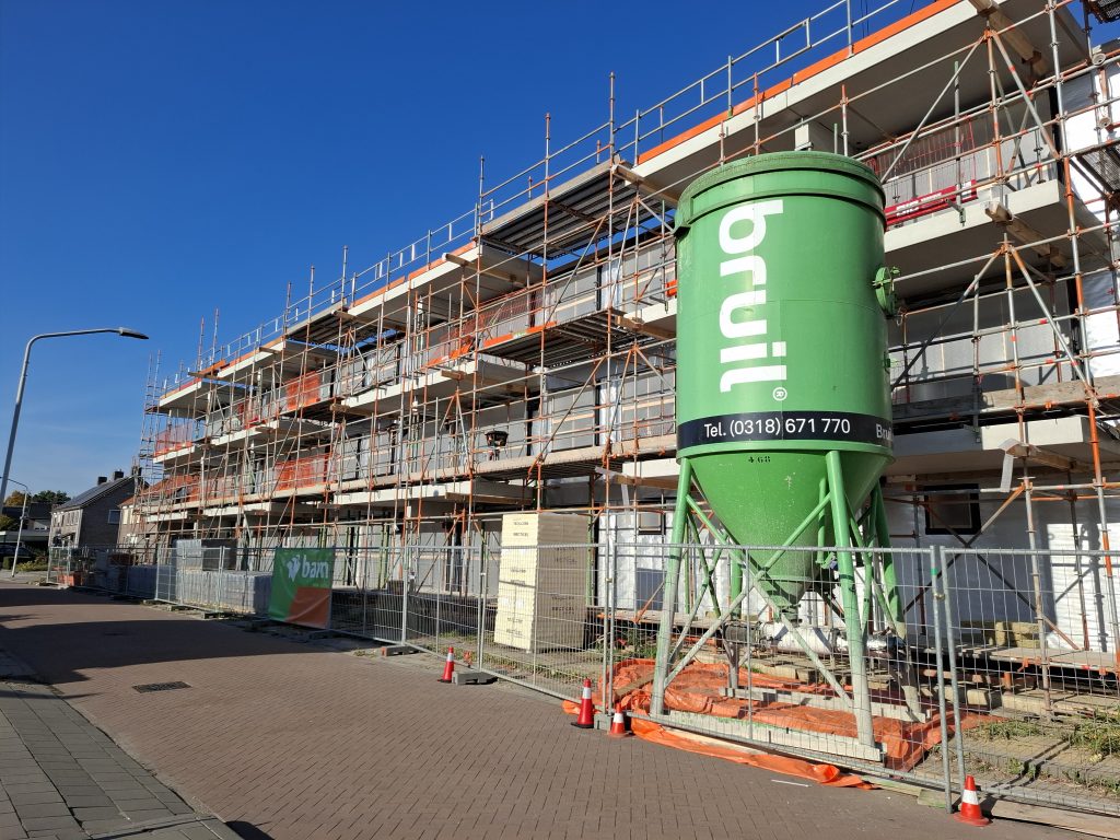 Voortgang nieuwbouw Vijzelstraat Someren-Eind