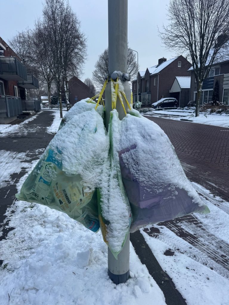 T/m vrijdag 9 januari geen afvalinzameling