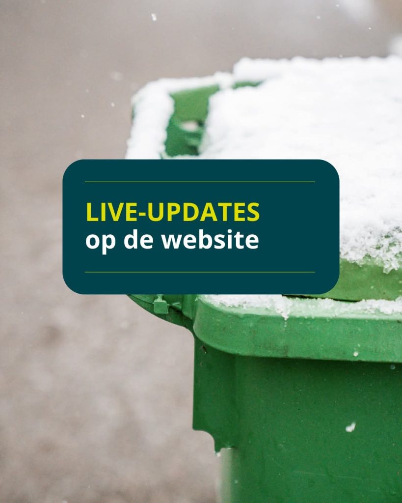 Milieustraat gesloten