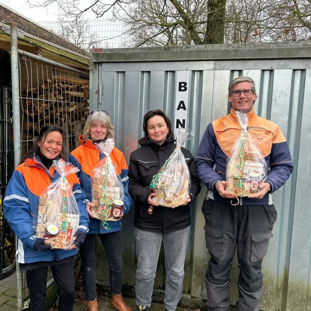 Postbezorgers van Someren-Eind bedankt!