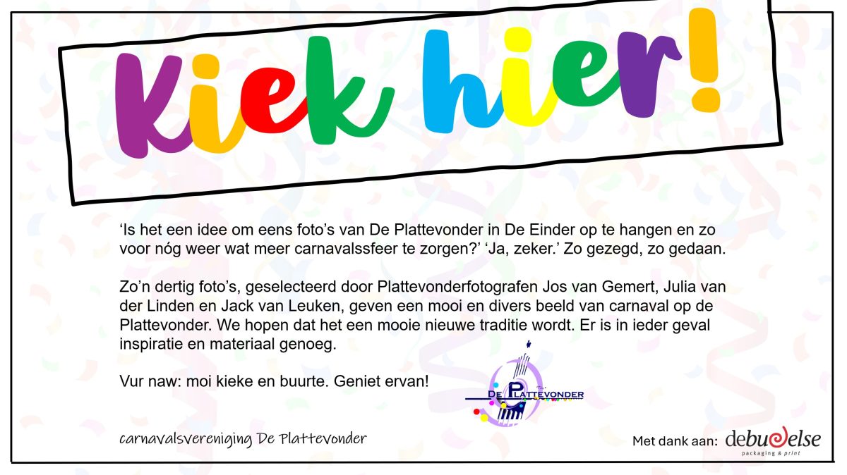 Zanikavond en -middag met extra optreden én fotogalerij!