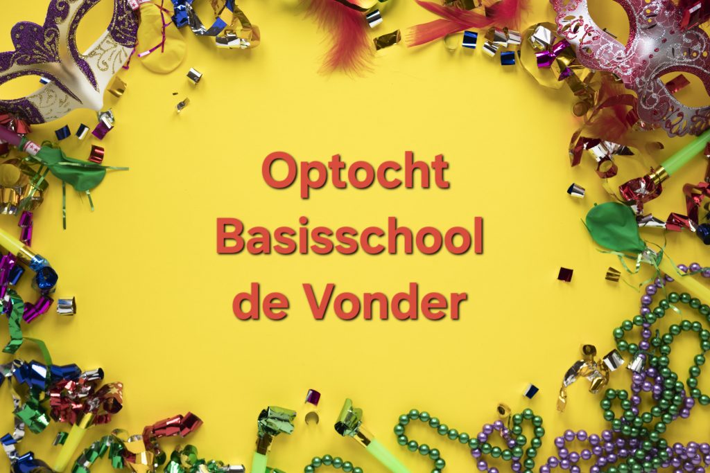 Feestelijke optocht Basisschool De Vonder