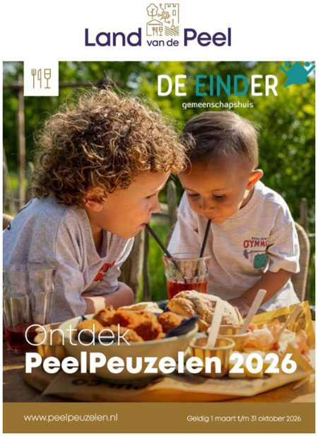 Gemeenschapshuis De Einder doet mee aan Peelpeuzelen 2026