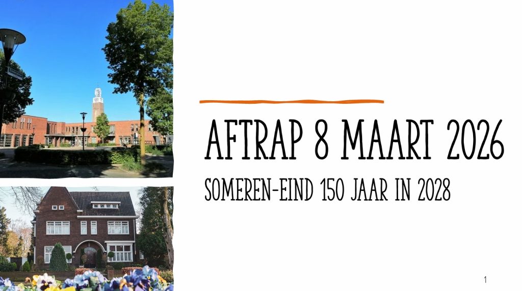 Geslaagde aftrap Someren-Eind 150 Jaar