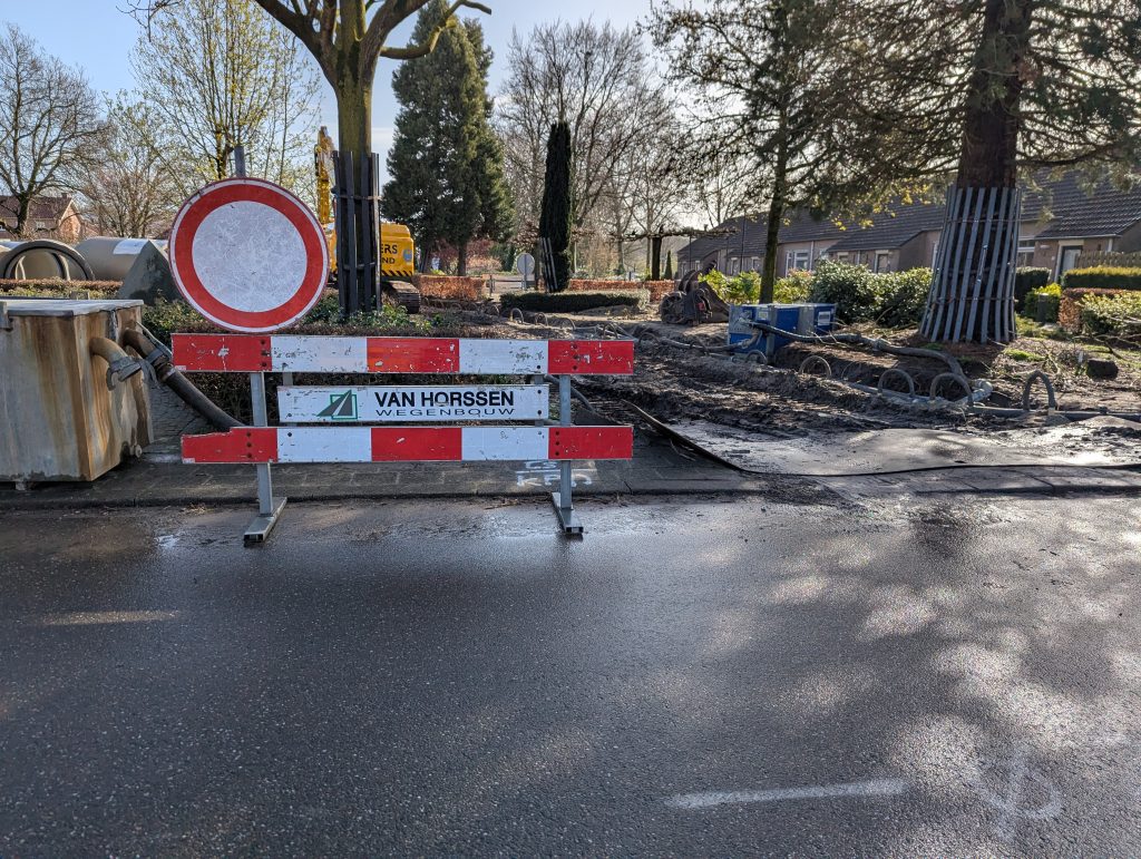 Reconstructie Willem Alexanderlaan: start nieuwe fase werkzaamheden