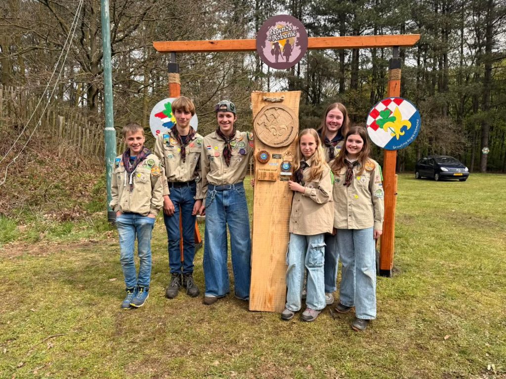 Krokodillen uit Someren-Eind naar landelijke Scoutingwedstrijden