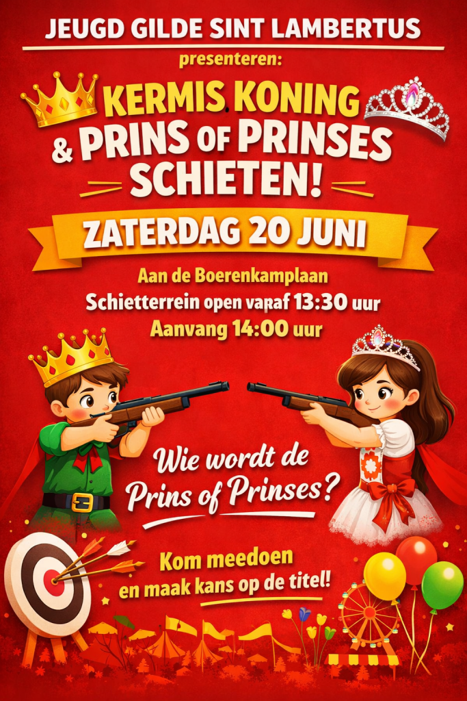 Jeugd Gilde Prins of Prinses schieten