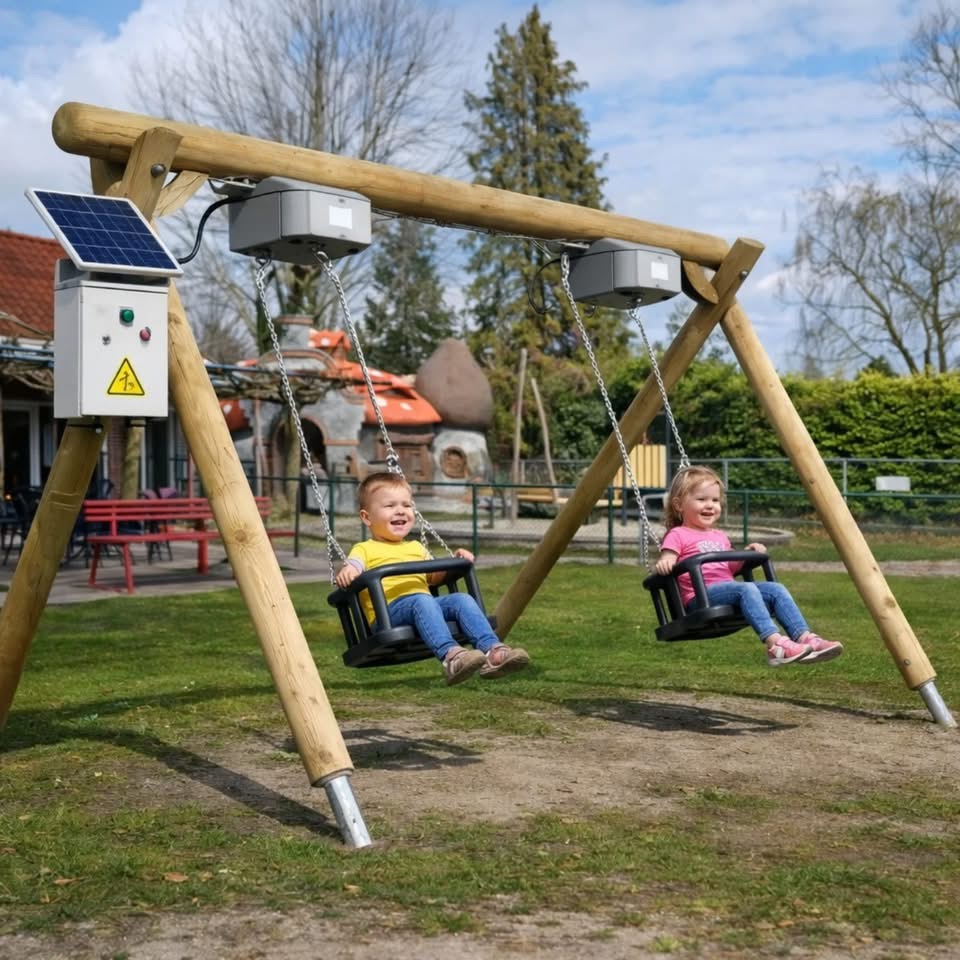 NIEUW in onze speeltuin!