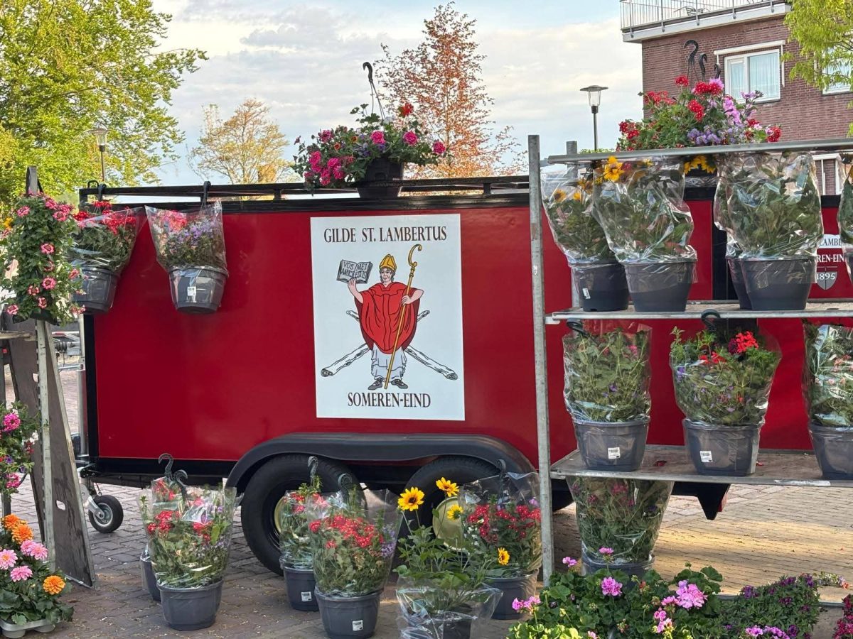 Fout met QR code, bloemen-en plantenactie Gilde Sint Lambertus