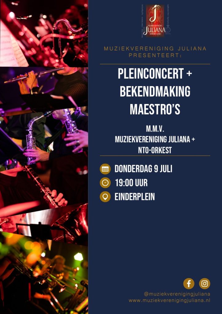 Pleinconcert Muziekvereniging Juliana