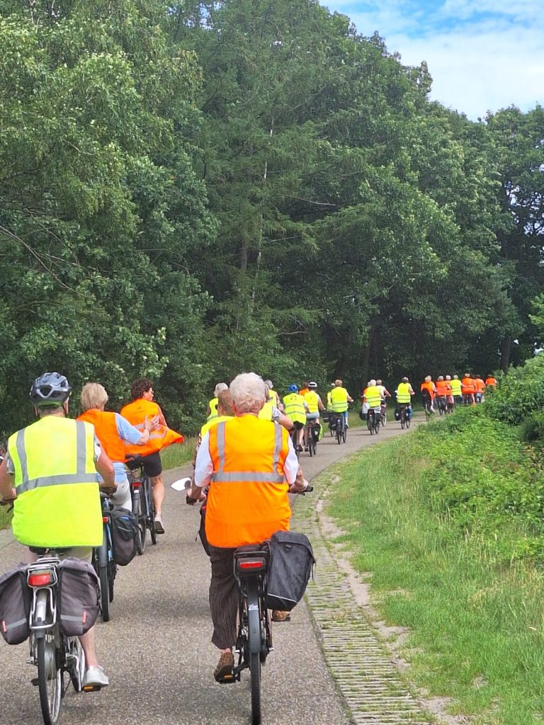 Jaarlijkse fietstocht EVA