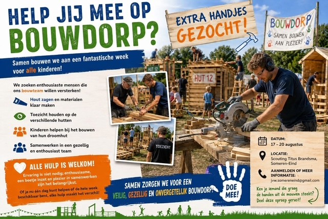 Help jij mee op Bouwdorp?