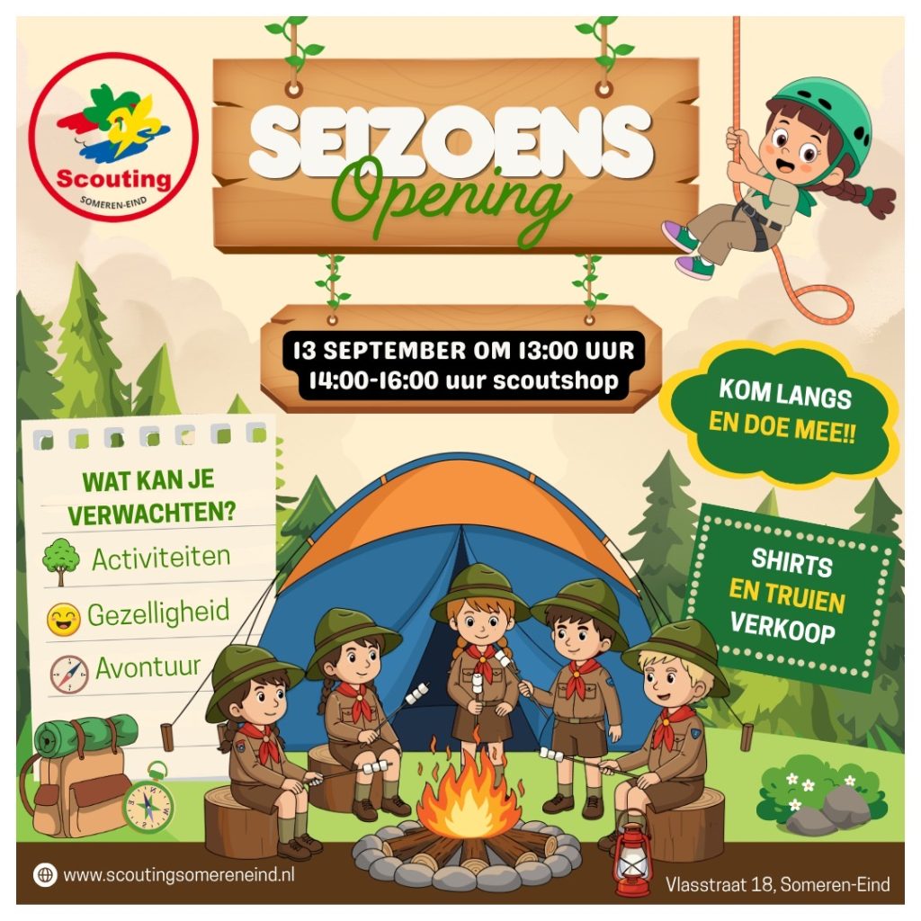 Seizoensopening Scouting Someren-Eind