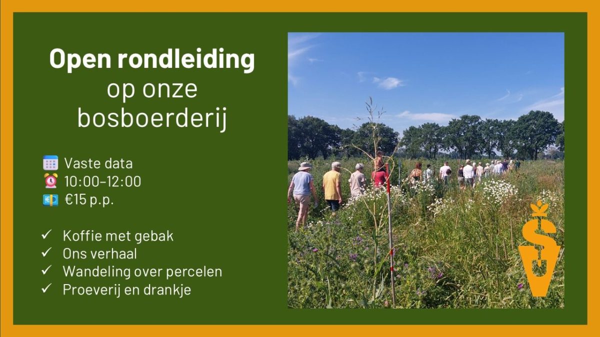 Open rondleidingen bij de Somerse Velden
