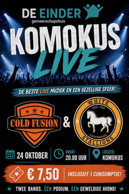 KOMOKUS LIVE – 24 OKTOBER
