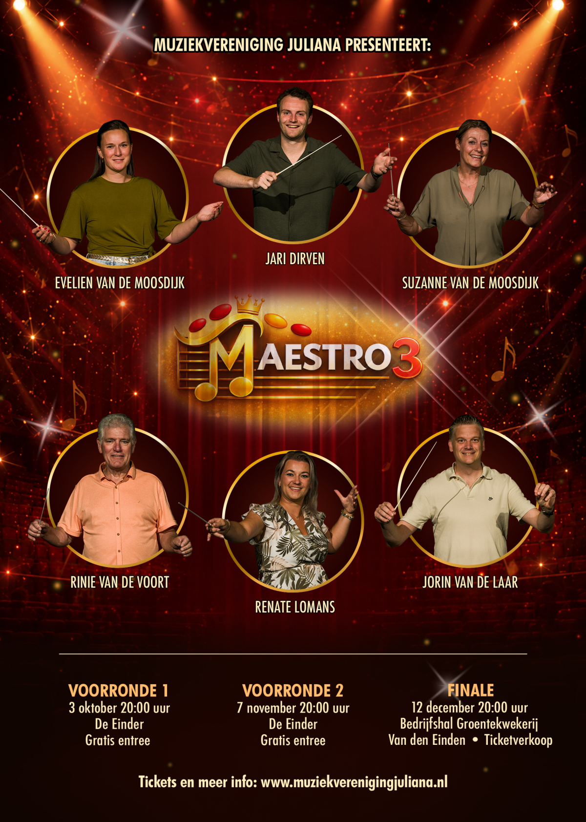 Tweede voorronde Maestro 3